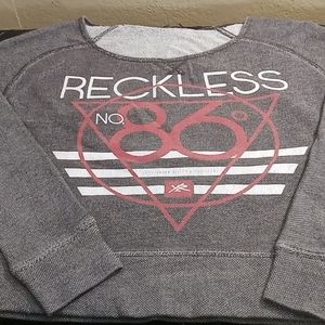 RECKLESS Gray Sweatshirt